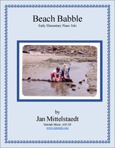 Beach Babble piano sheet music cover